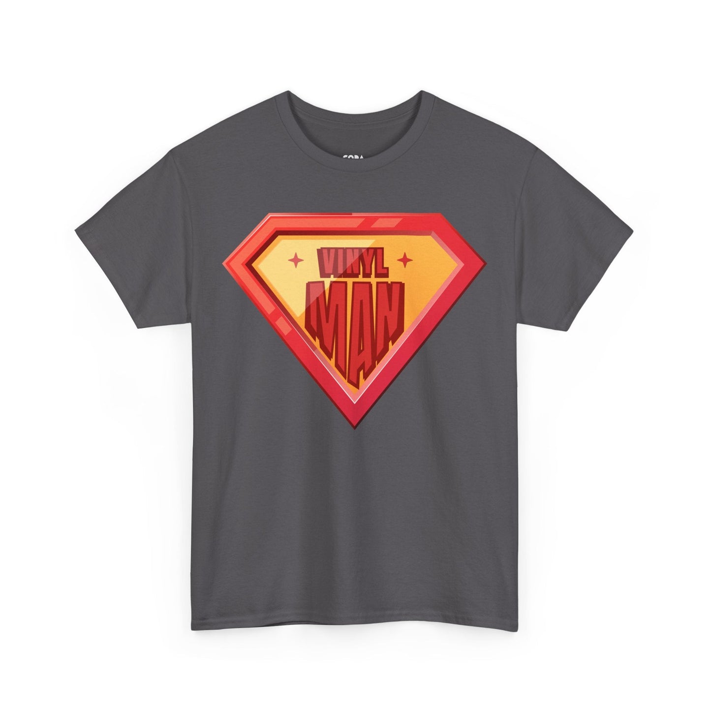 'Vinyl Man' Men's Superhero T-Shirt