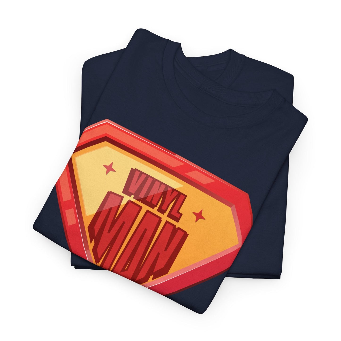 'Vinyl Man' Men's Superhero T-Shirt