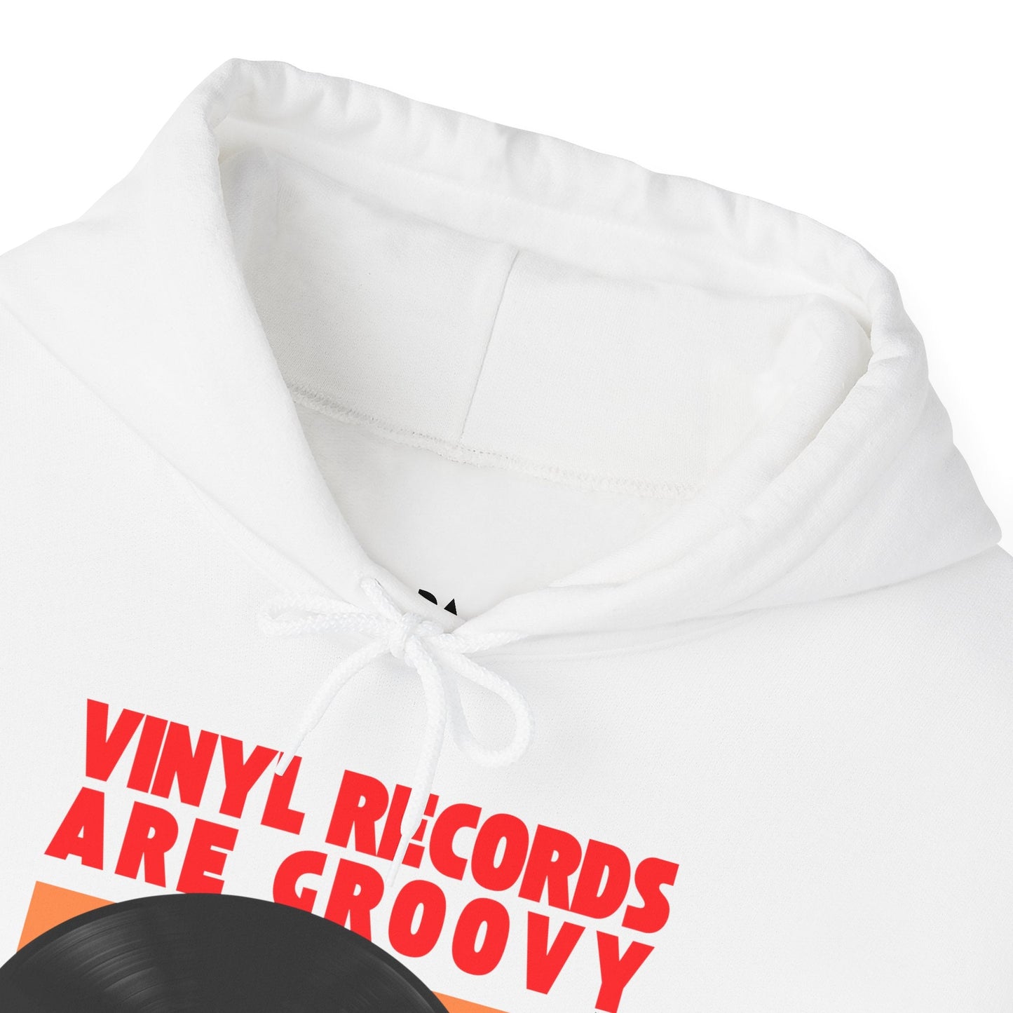 'Vinyl Records Are Groovy' Men's Hoodie