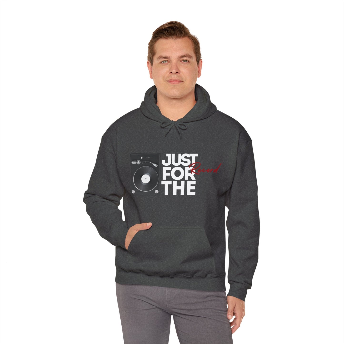 'Just for the Record' Men's Hoodie