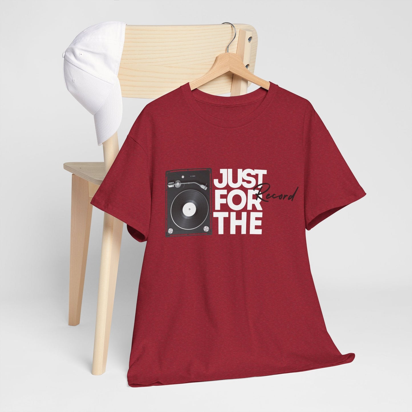 'Just for the Record' Men's Vinyl T-Shirt