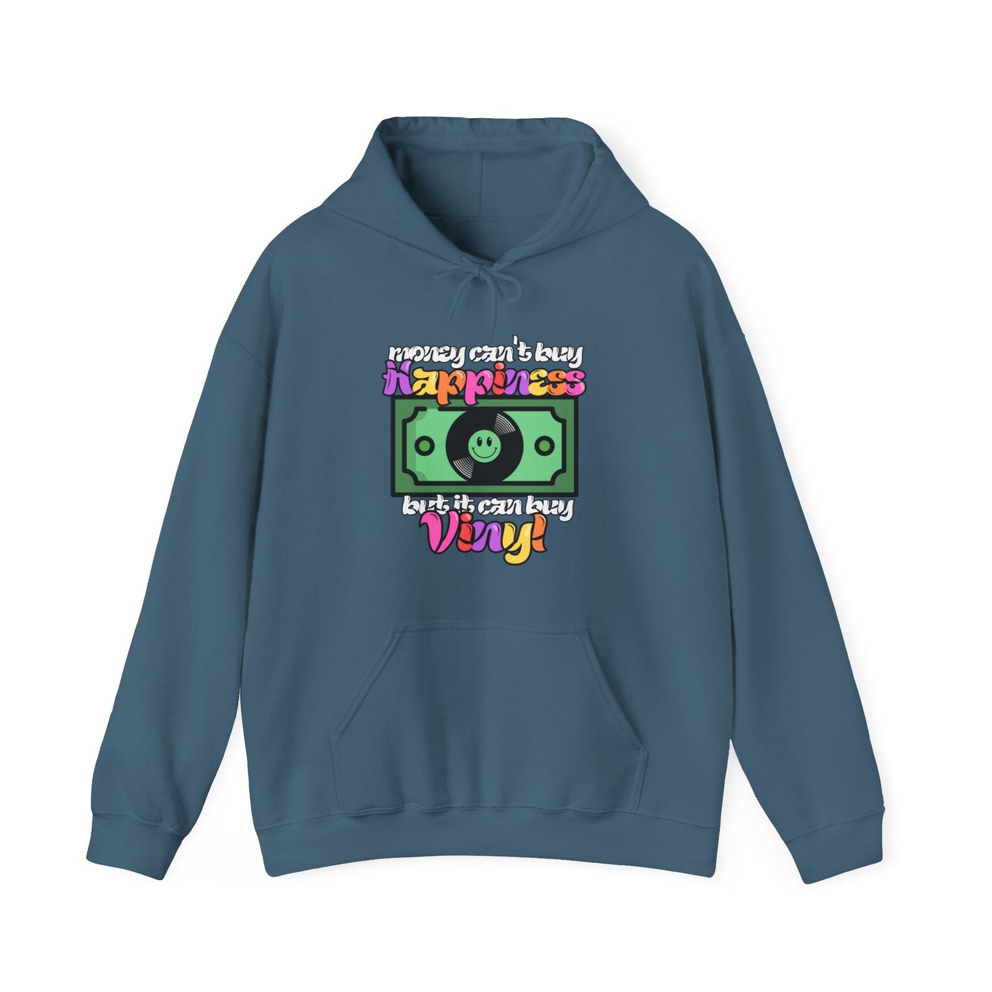 'Money Can't Buy Happiness, But It Can Buy Vinyl' Men's Hoodie