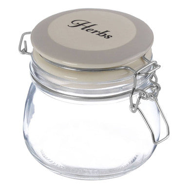 Luca Grocer Herbs Storage Jar