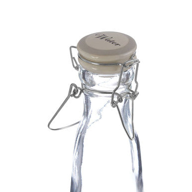 Grocer Water Glass Bottle