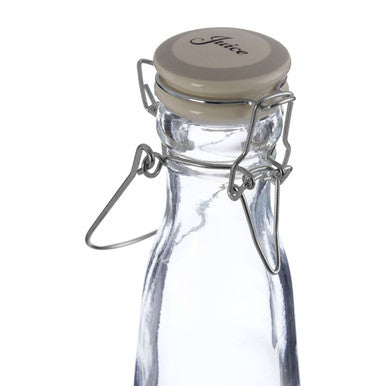 Grocer Juice Glass Bottle