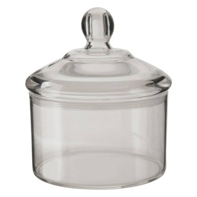 Gozo Transparent Round Jar 800 Ml