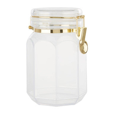 Gozo Octagonal Storage Jar 1200 Ml