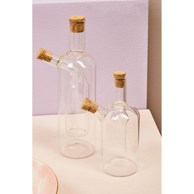 Montela 2 In 1 Oil And Vinegar Glass Bottle