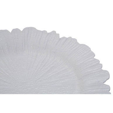 Dia White Reef Charger Plate