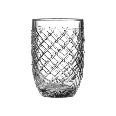 Knit Hi Ball 410ml Clear Glass