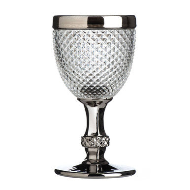 Diamond Finish Wine Glass.