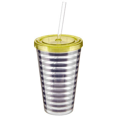 Mimo Stripe 450Ml Drinks Cup