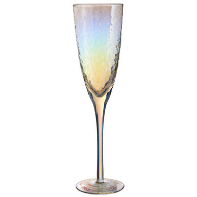 Aurora Set Of 4 Lustre Champagne Glasses