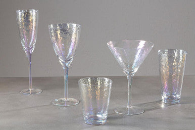 Aurora Set Of 4 Lustre Glass Tumblers