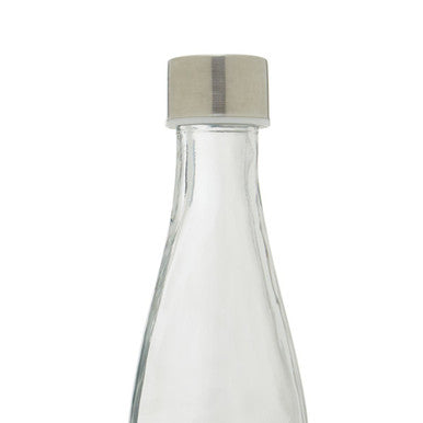 Dayla Clear Glass 550Ml Bottle With Metal Lid