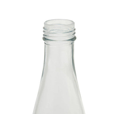 Dayla Clear Glass 550Ml Bottle With Metal Lid