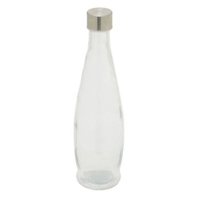 Dayla Clear Glass 1000Ml Bottle With Metal Lid