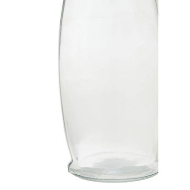 Dayla Clear Glass 1000Ml Bottle With Metal Lid