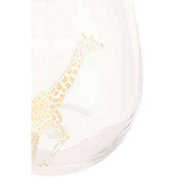 Nomi Gold Giraffe Curved Tumbler