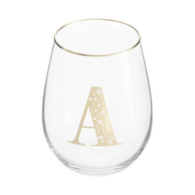 Claro Letter A Curved Tumbler