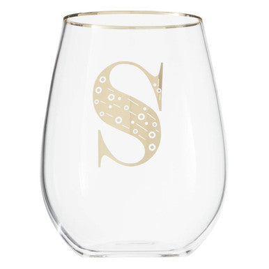Claro Letter S Curved Tumbler