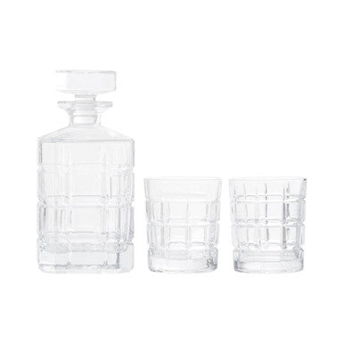 Auclair Decanter With Two Tumblers