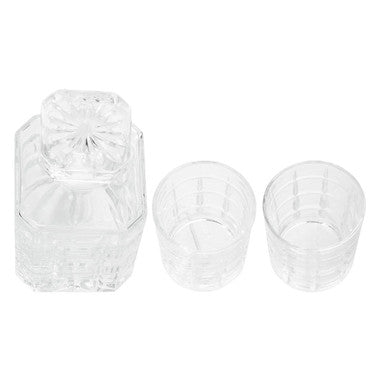 Auclair Decanter With Two Tumblers
