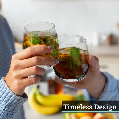 Ada Set Of 4 Crystal Small Tumblers