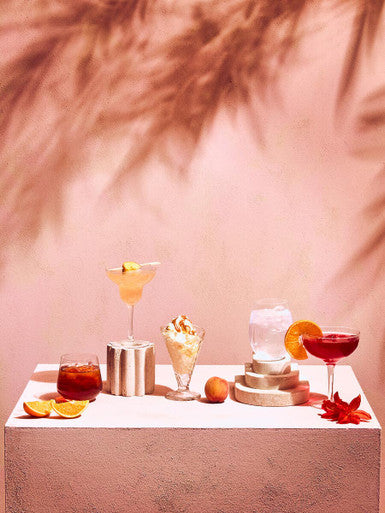 Ada Set Of 4 Crystal Tumblers