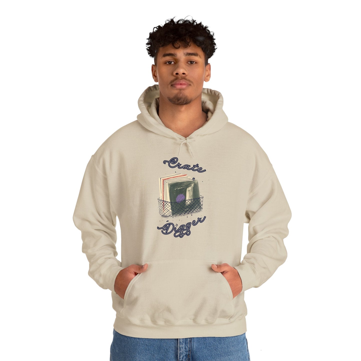 'Crate Digger' Men's Hoodie