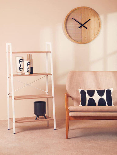 Viso Black And White Small Vase