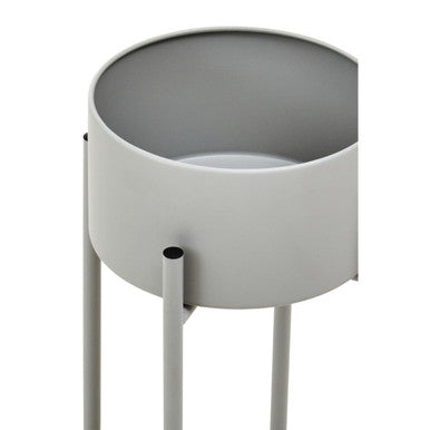 Trosa Small Grey Floor Standing Planter