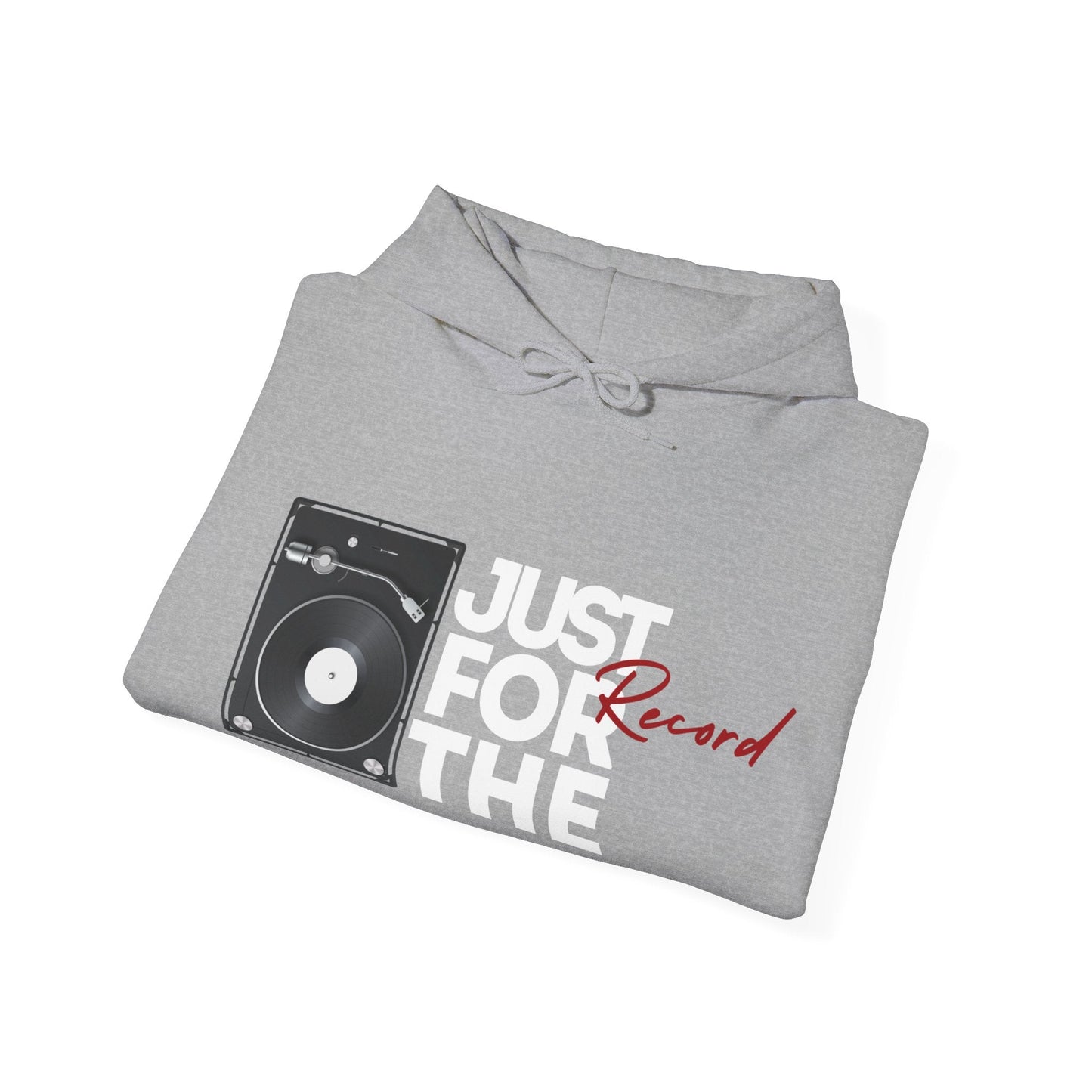 'Just for the Record' Men's Hoodie