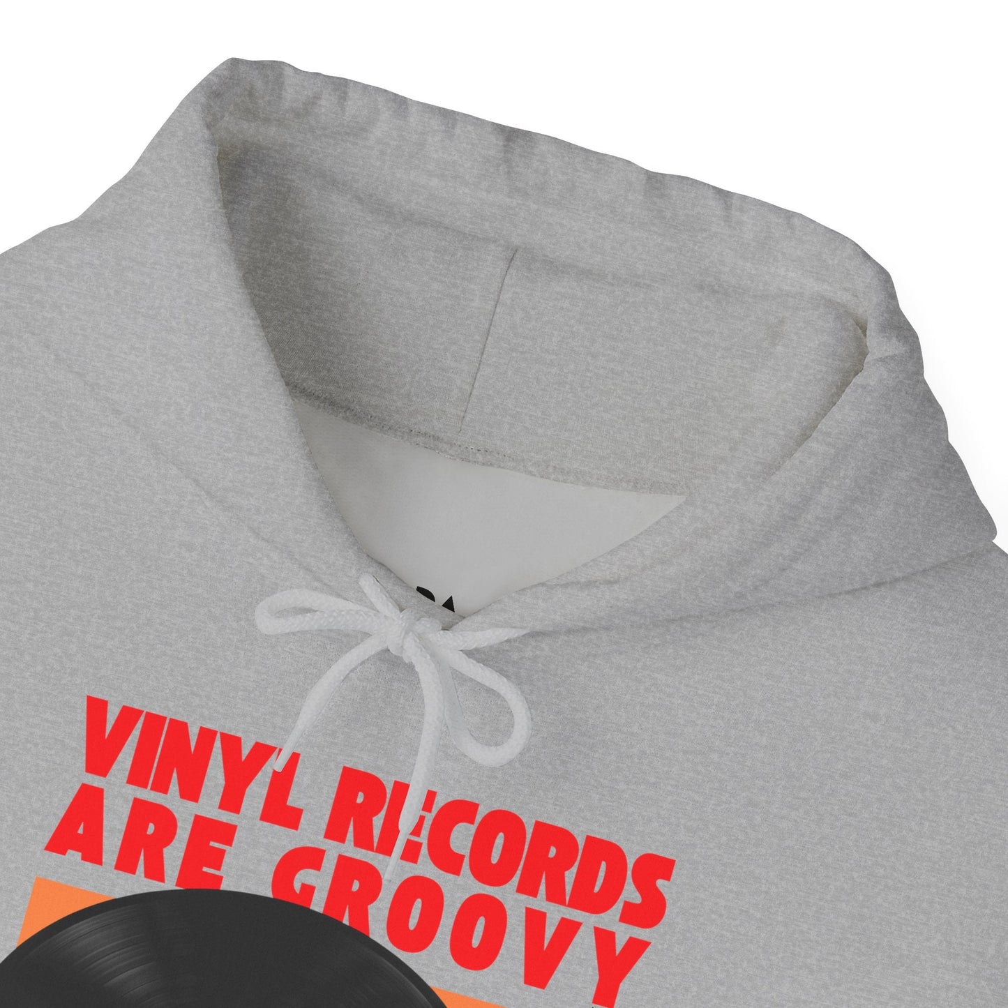 'Vinyl Records Are Groovy' Men's Hoodie