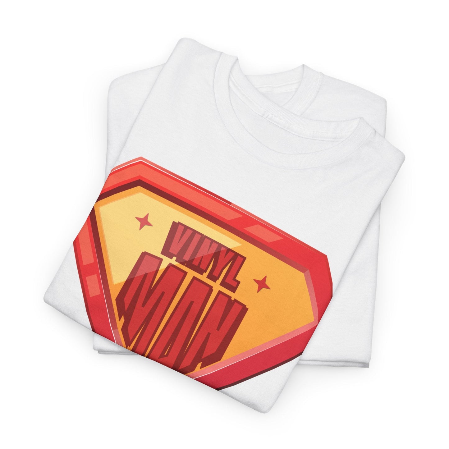 'Vinyl Man' Men's Superhero T-Shirt