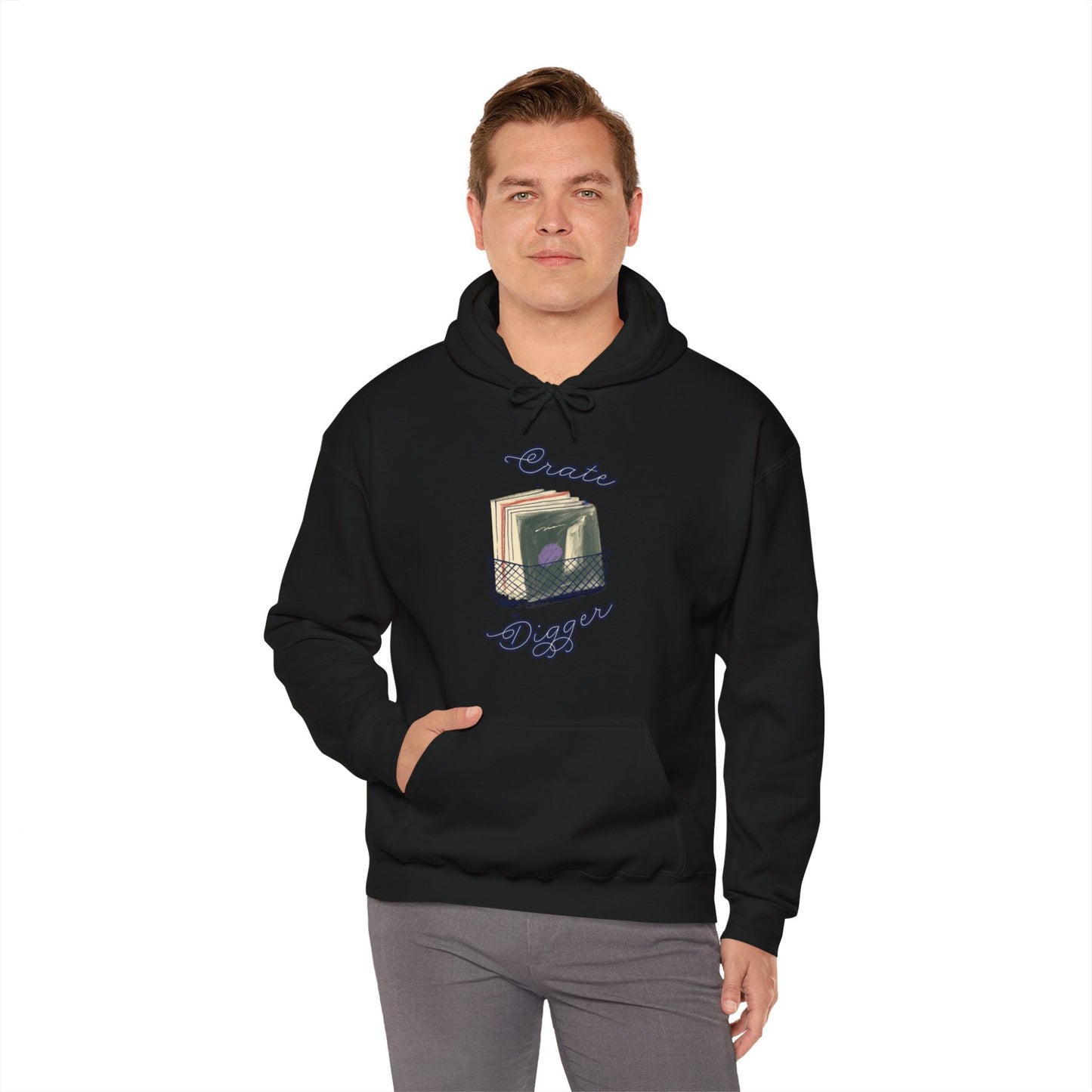 'Crate Digger' Men's Hoodie