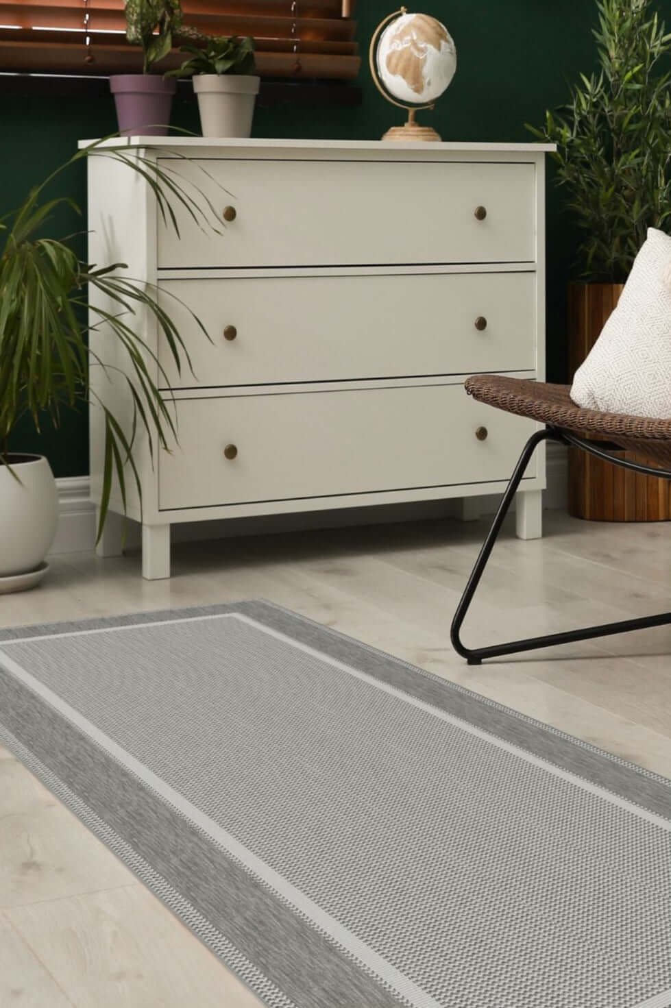 Denver Bordered Indoor/Outdoor Rug | 1589