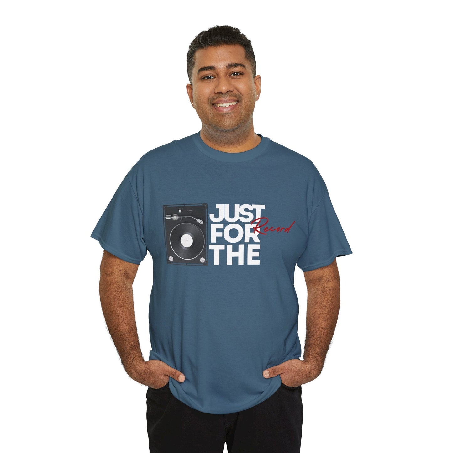 'Just for the Record' Men's Vinyl T-Shirt