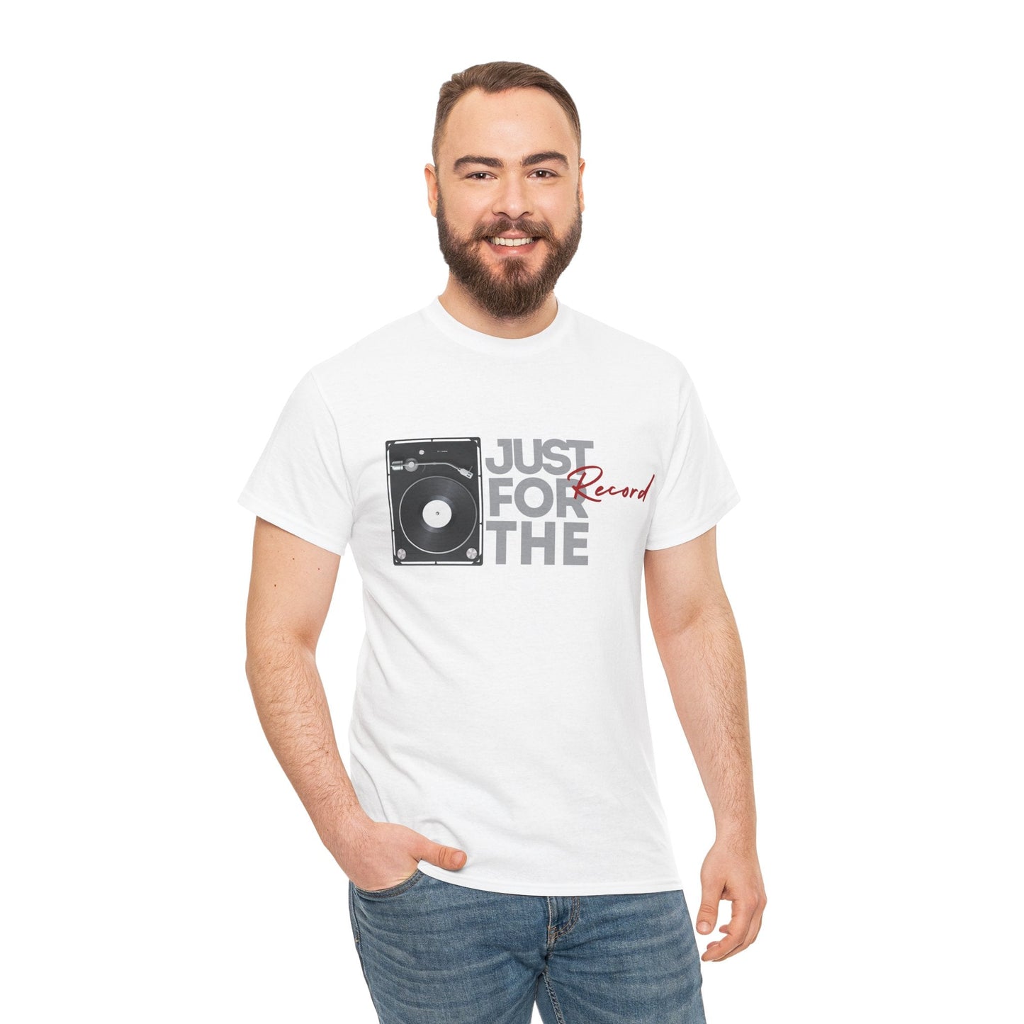 'Just for the Record' Men's Vinyl T-Shirt