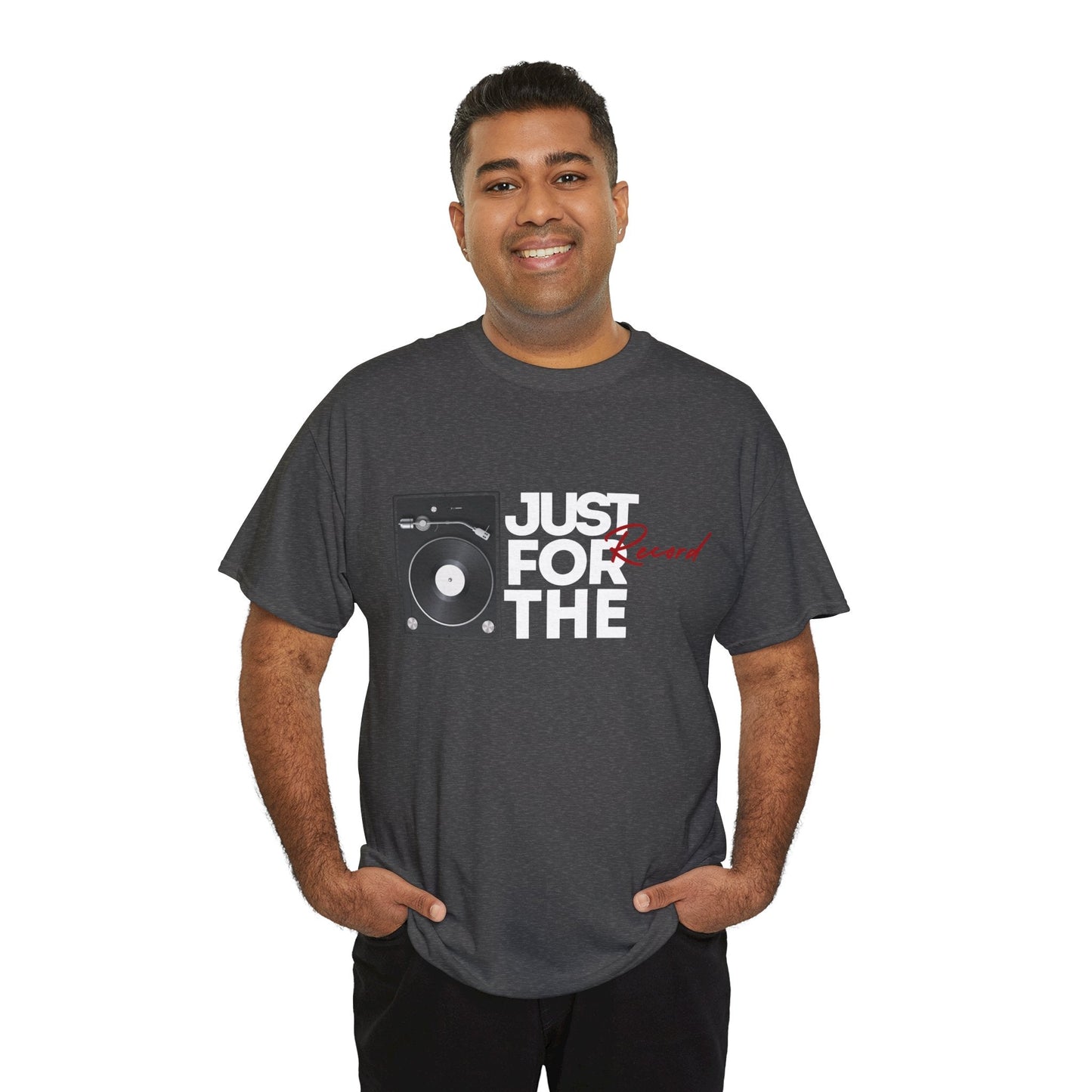 'Just for the Record' Men's Vinyl T-Shirt