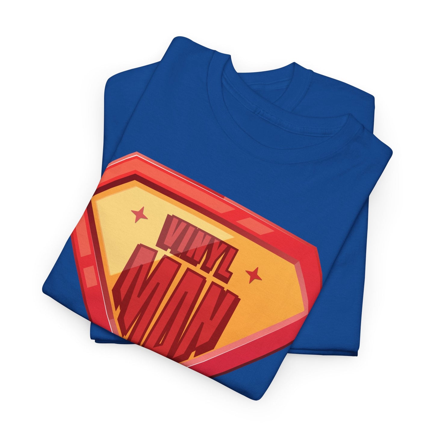 'Vinyl Man' Men's Superhero T-Shirt