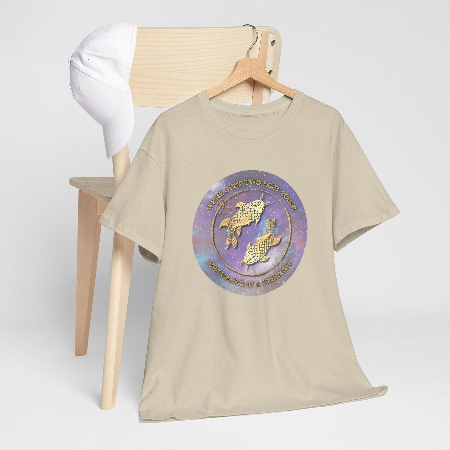 'Lost Souls' Celestial Fish Lyric T-Shirt