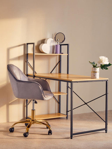 Purple Swivel Mirror