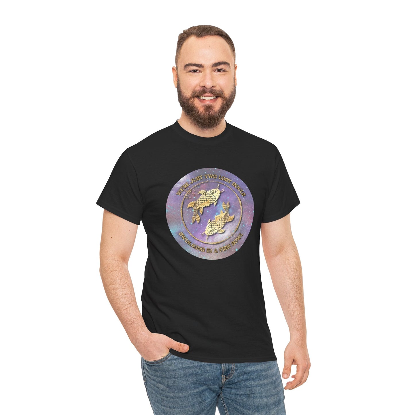 'Lost Souls' Celestial Fish Lyric T-Shirt
