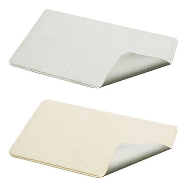 Cream Bath Mat With Latex Back