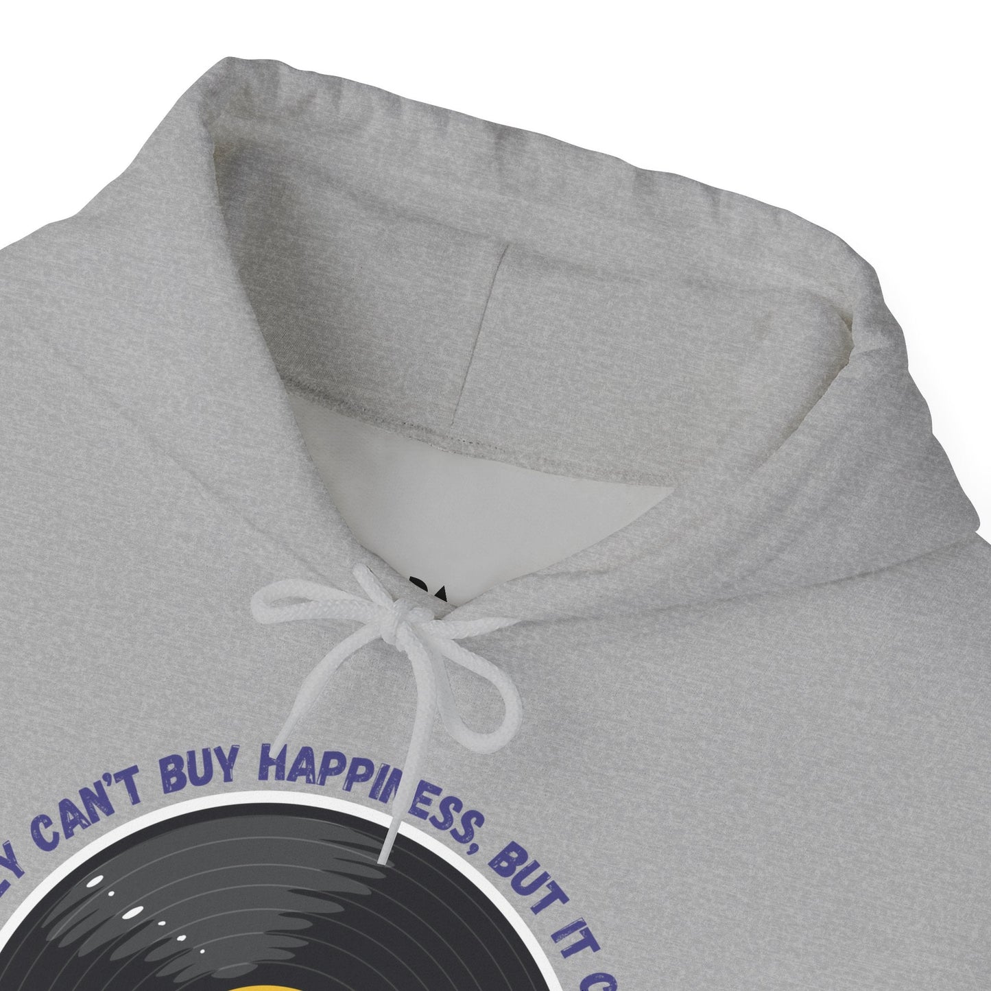 'Money Can't Buy Happiness, But It Can Buy Vinyl' Men's Hoodie