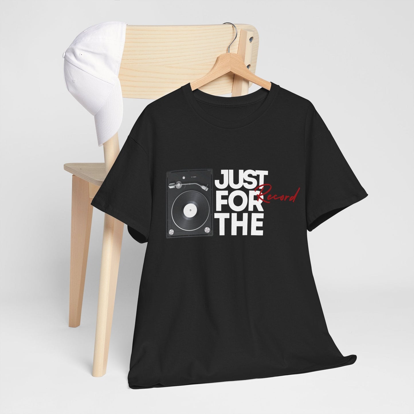 'Just for the Record' Men's Vinyl T-Shirt