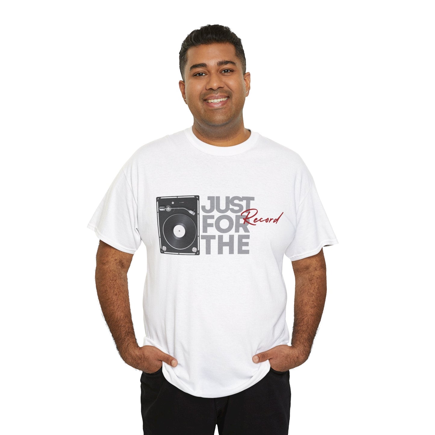 'Just for the Record' Men's Vinyl T-Shirt