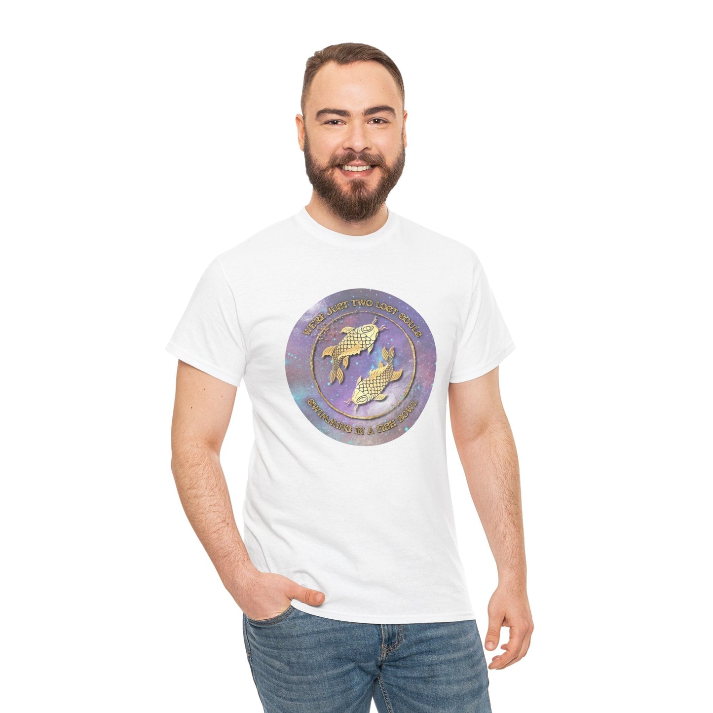 'Lost Souls' Celestial Fish Lyric T-Shirt