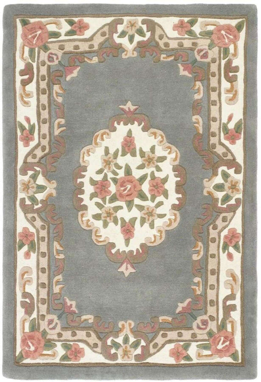 Shensi Grey Medallion Rug